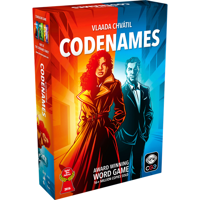 Codenames Vernieuwde Editie Partyspel - EN