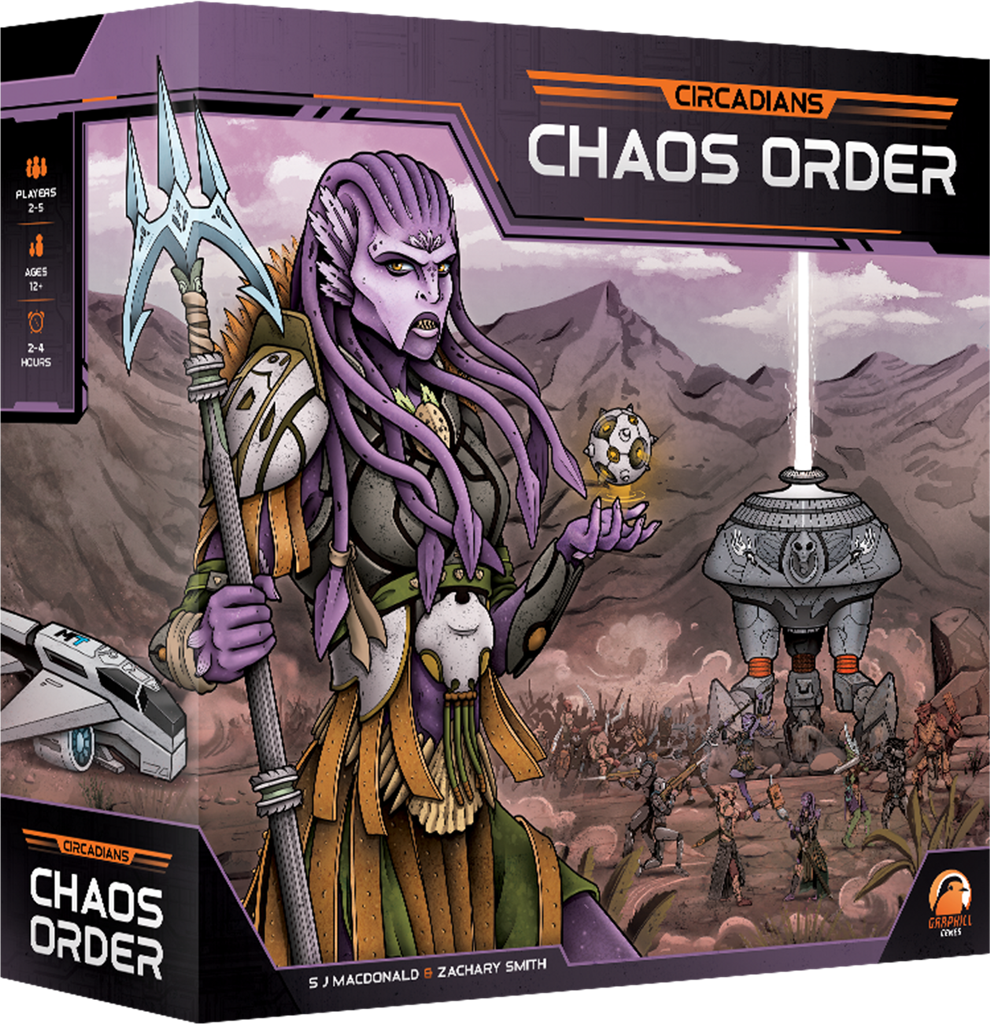 Circadians Chaos Order Bordspel - EN
