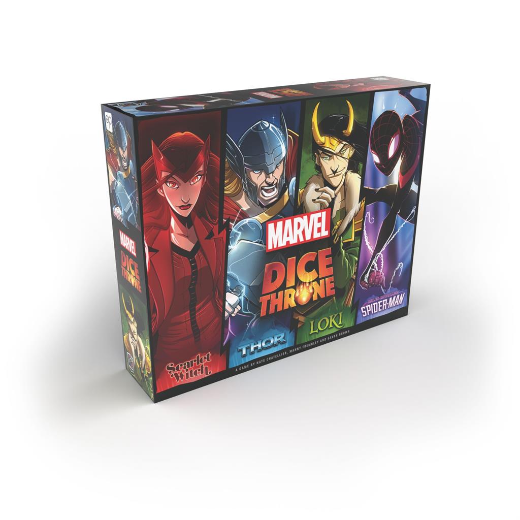 Dice Throne Marvel 4-Hero Box Dobbelspel - EN
