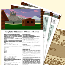 Harry Potter 1 D&D one-shot EN