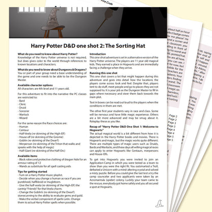 Harry Potter 2 D&D one-shot (Digital Only) EN