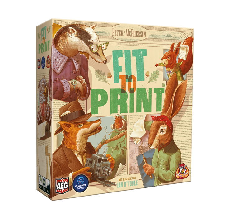 Fit To Print Bordspel - NL