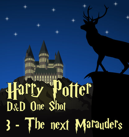 Harry Potter 1+2+3 D&D one-shot EN