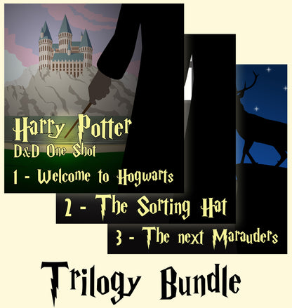 Harry Potter 1+2+3 D&D one-shot EN