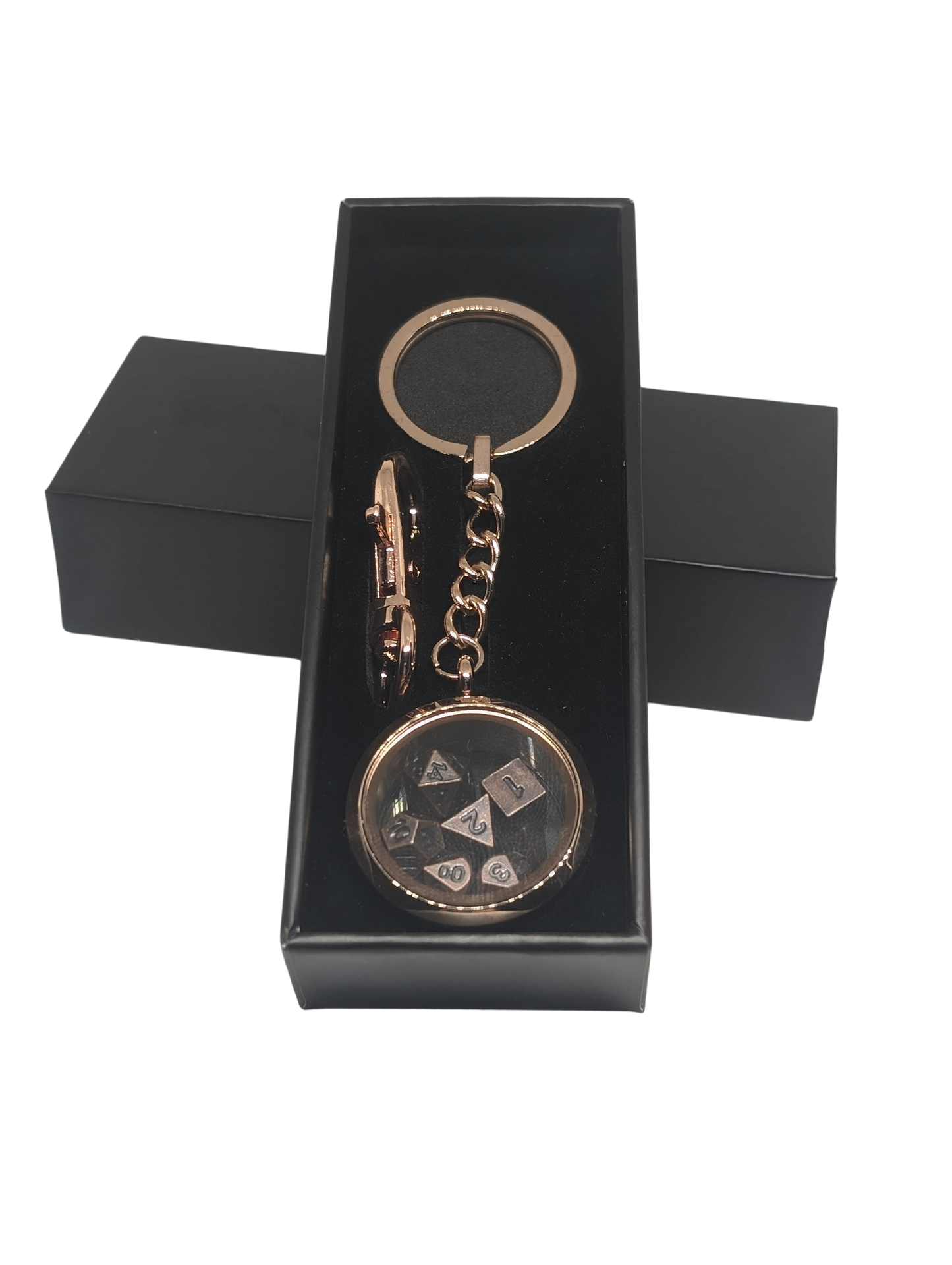 Pocket Luck Keychain Rose Gold
