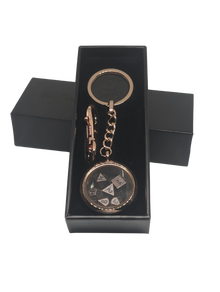 Pocket Luck Keychain Rose Gold