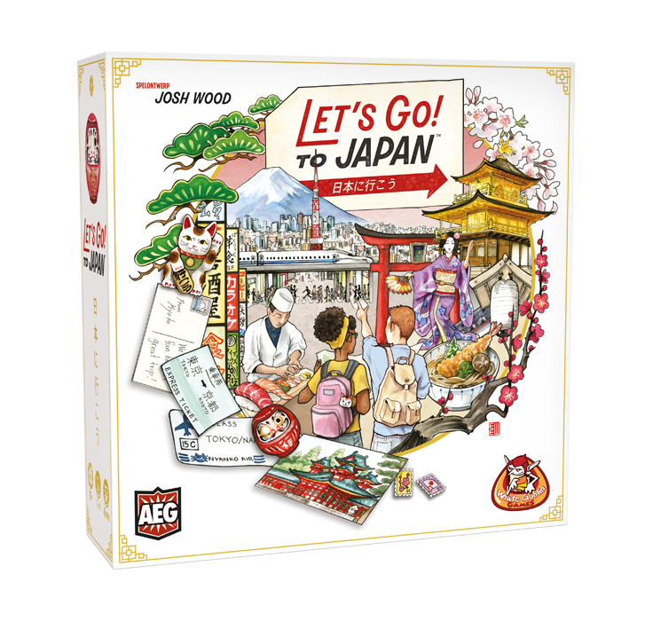 Let's Go! To Japan Bordspel - NL