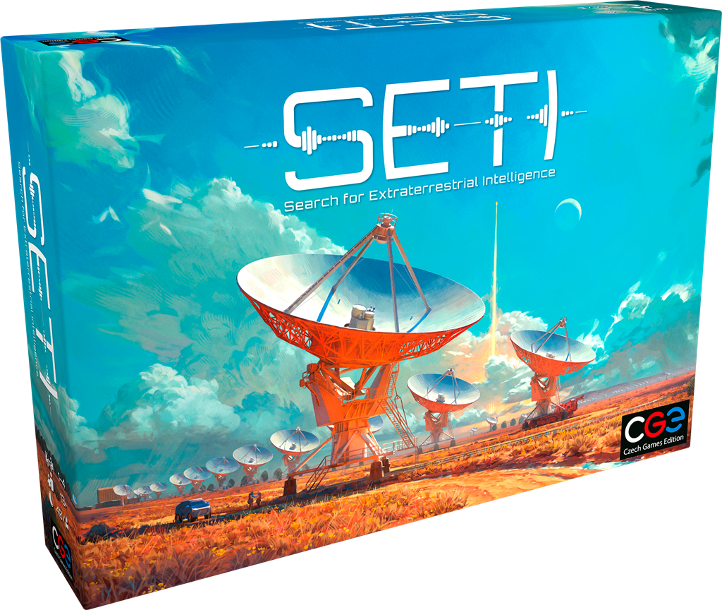 SETI Search for Extraterrestrial Intelligence Bordspel - EN