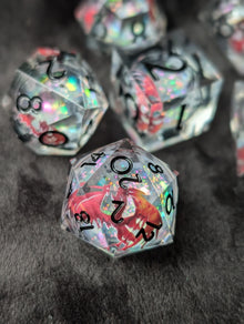 Starlit Dragon Liquid Core Dice Set