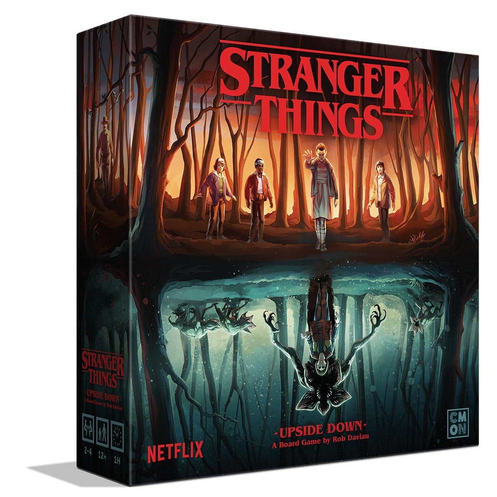 Stranger Things Upside Down Bordspel - EN