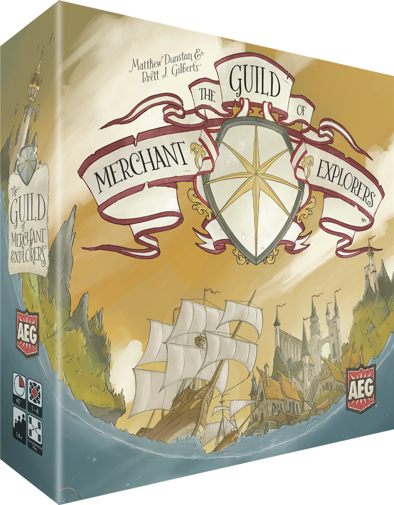 The Guild of Merchant Explorers Bordspel - EN