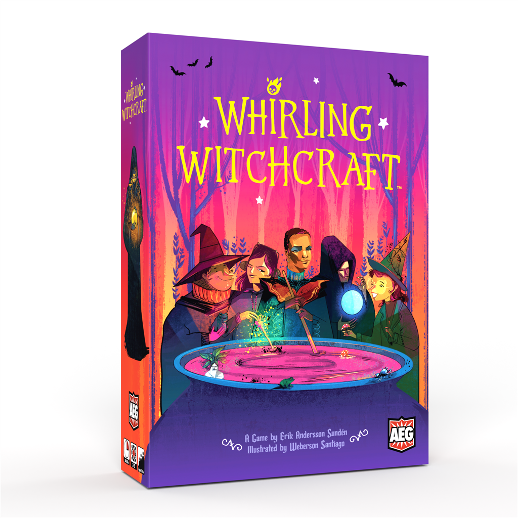Whirling Witchcraft Bordspel - EN