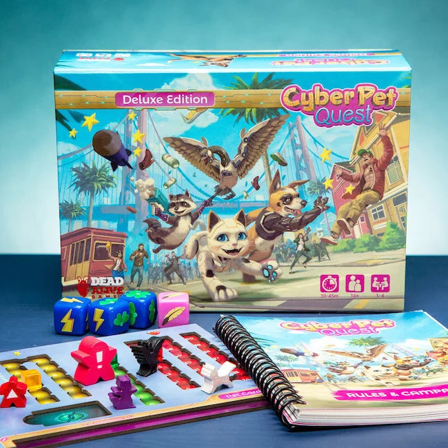 Cyber Pet Quest Deluxe Bordspel - EN