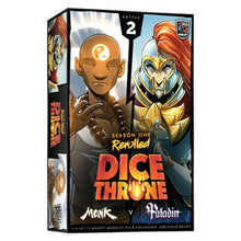Dice Throne S1 ReRolled Monk vs Paladin Dobbelspel - EN