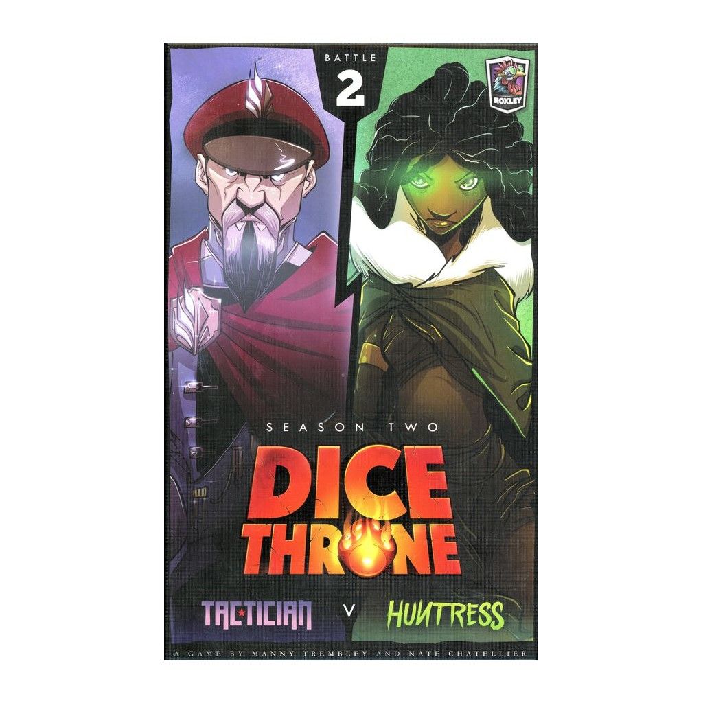 Dice Throne S2 Tactician vs Huntress Dobbelspel - EN
