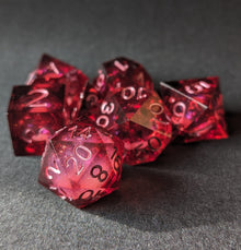 Scarlet Essence DnD Dice Set