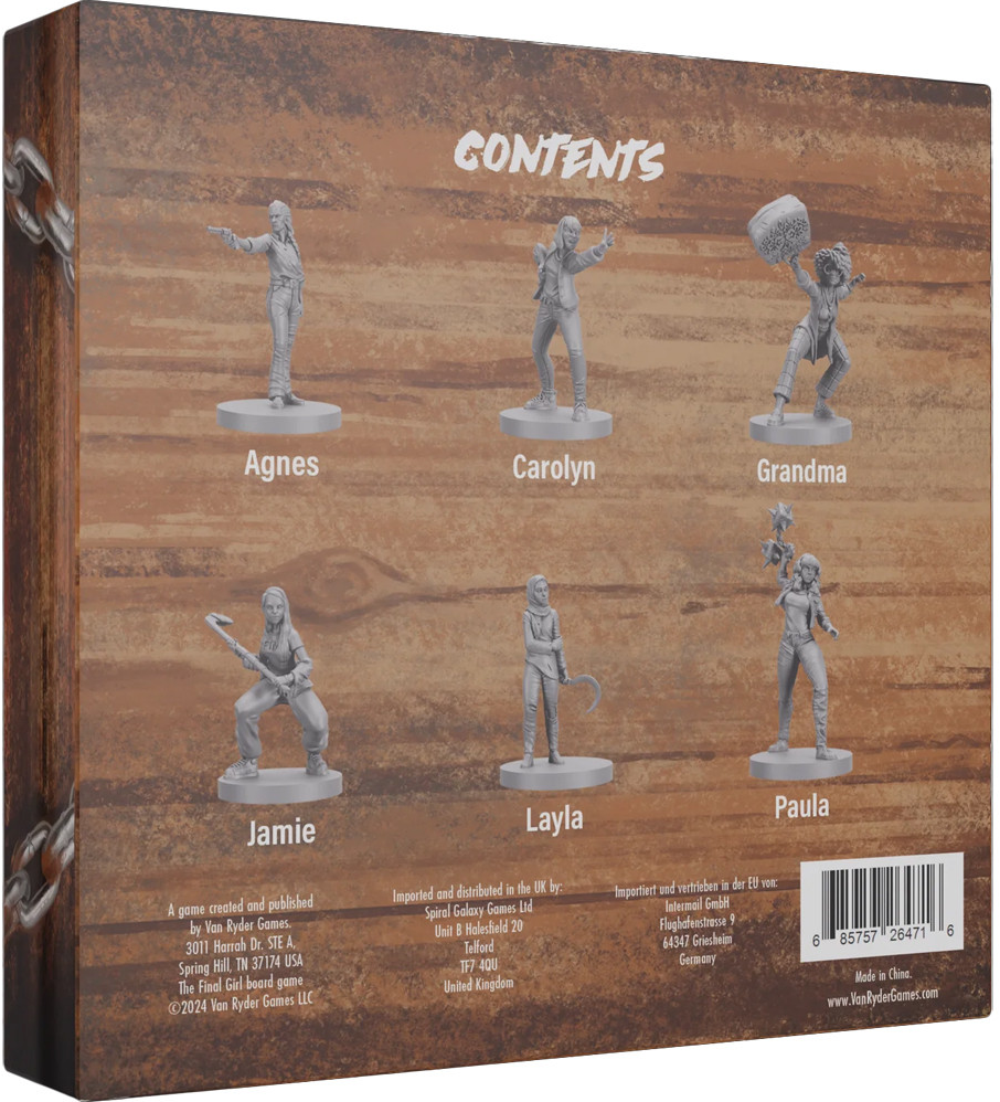 Final Girl S3 Guest Stars Miniatures