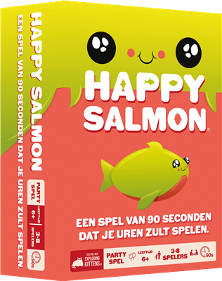 Happy Salmon Partyspel - NL