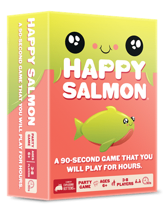 Happy Salmon Partyspel - EN
