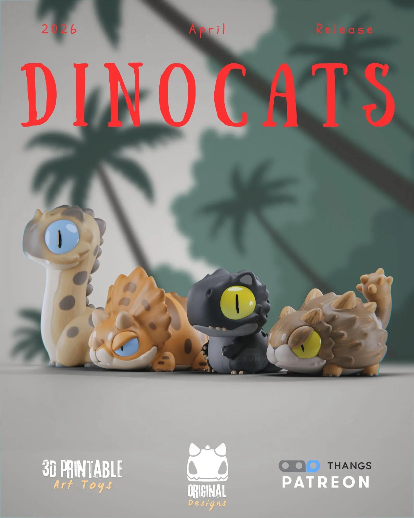 DinoCats - Grumpii Toy