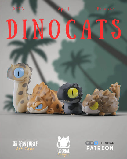 DinoCats - Grumpii Toy