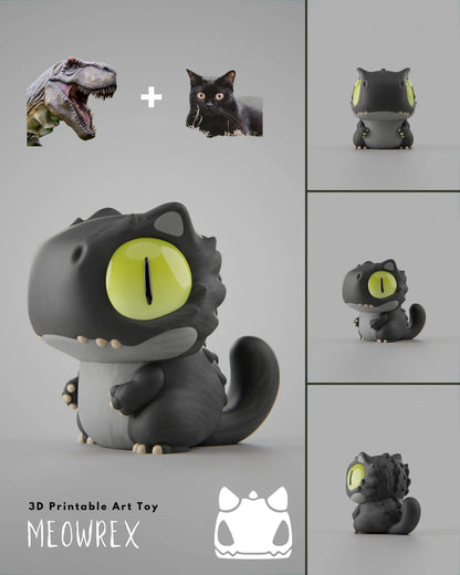 DinoCats - Grumpii Toy