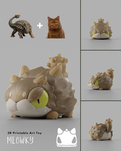 DinoCats - Grumpii Toy