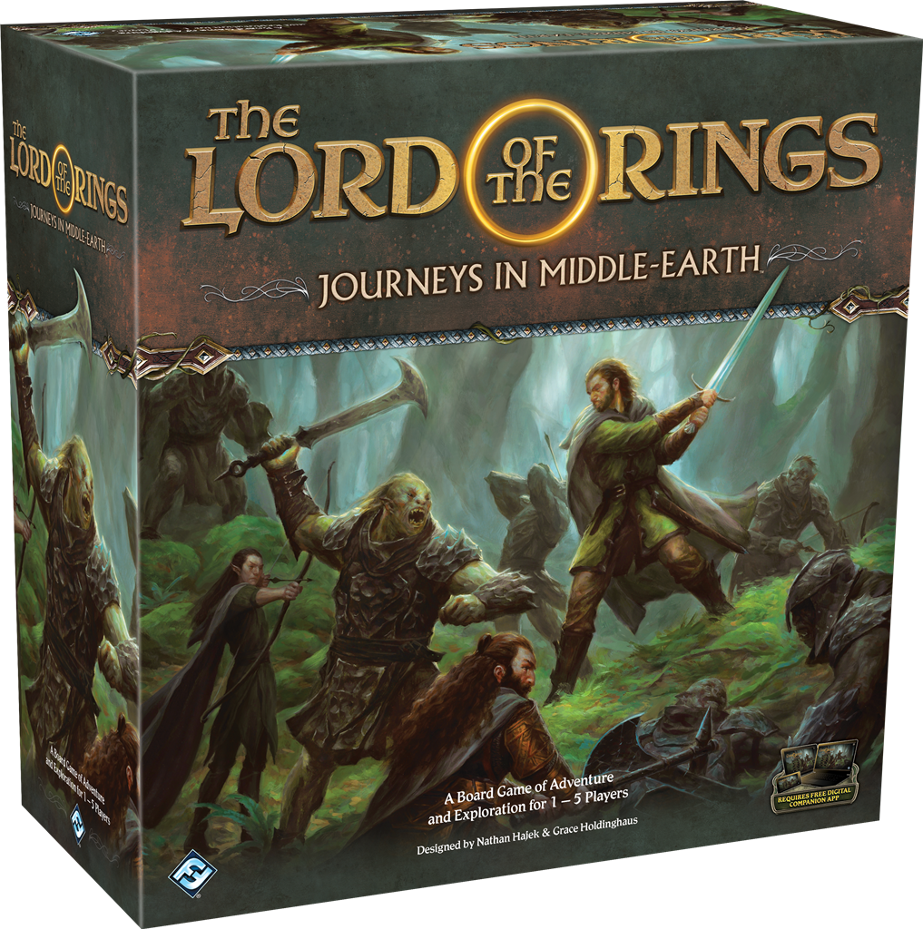 Lord of the Rings Journeys in Middle Earth Bordspel - EN
