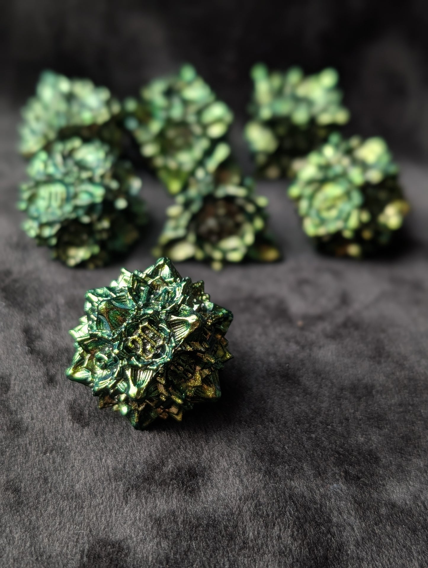 Poison Ivy Metal Dice Set