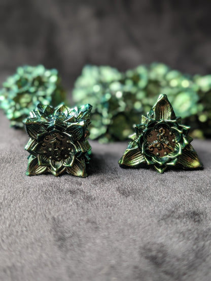 Poison Ivy Metal Dice Set