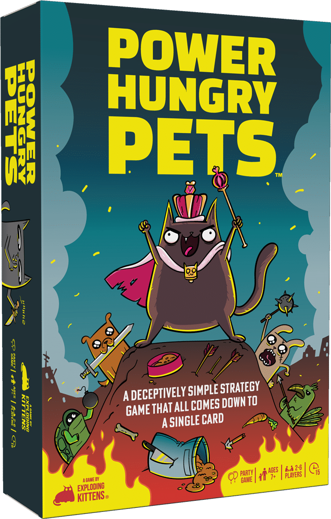 Power Hungry Pets Kaartspel - EN