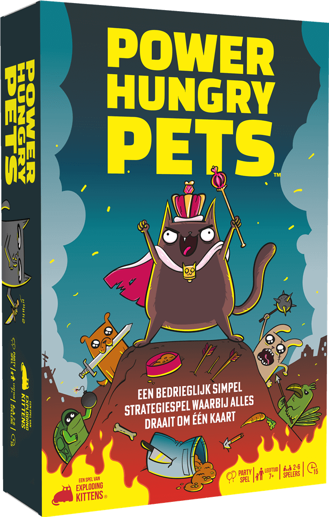 Power Hungry Pets Kaartspel - NL