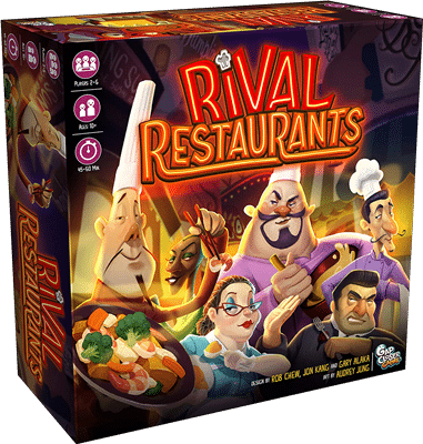 Rival Restaurants Bordspel - EN