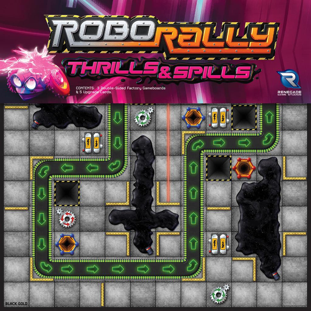 Robo Rally Thrills and Spills Uitbreiding - EN – Wancelot