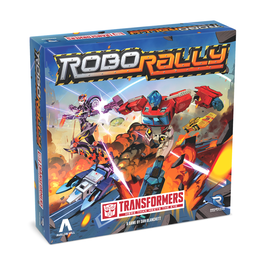Robo Rally Transformers Bordspel - EN