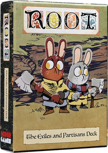 Root: The Exiles and Partisans Deck Uitbreiding - EN