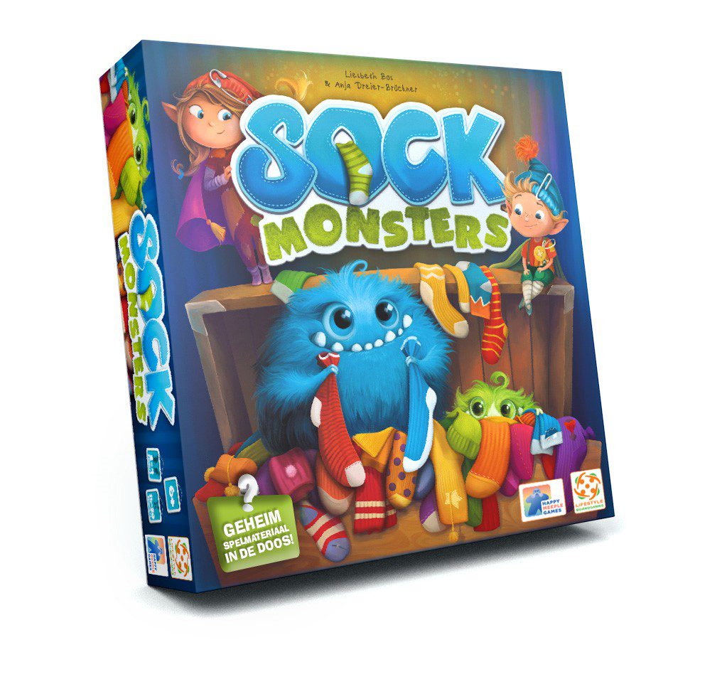Sock Monsters Bordspel - NL