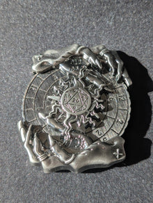 Spin to Win Hands Zilver - DnD Dice Spinner