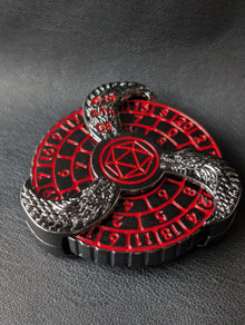 Spin to Win Red - DnD Dice Spinner