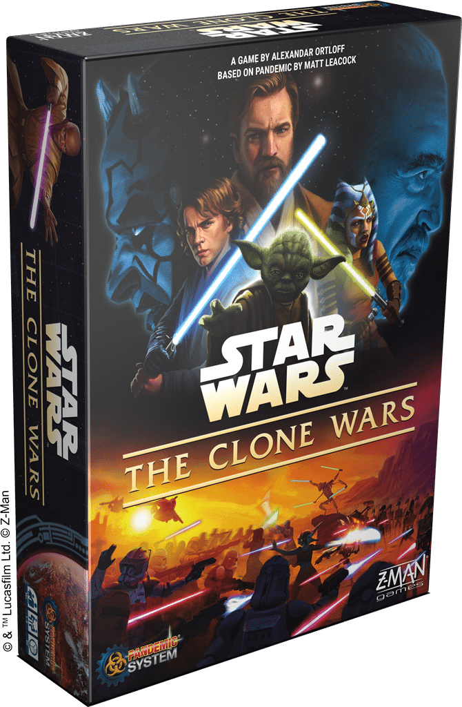Star Wars: The Clone Wars - Pandemic System Game Bordspel - EN