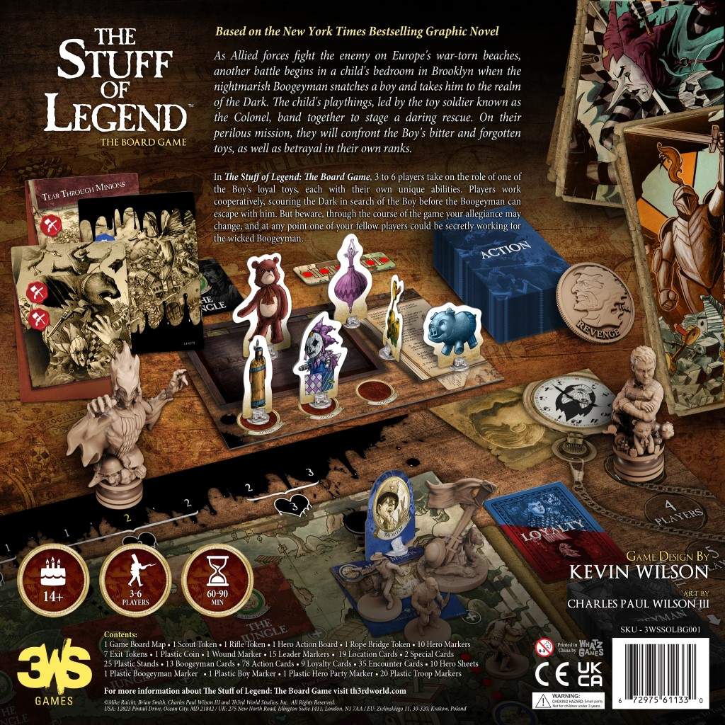 The Stuff of Legend The Board Game