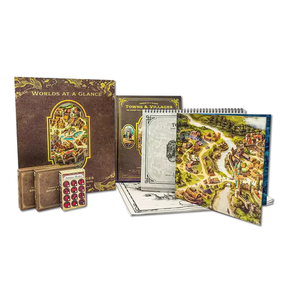 Box set of Worlds at a Glance: Towns & Villages