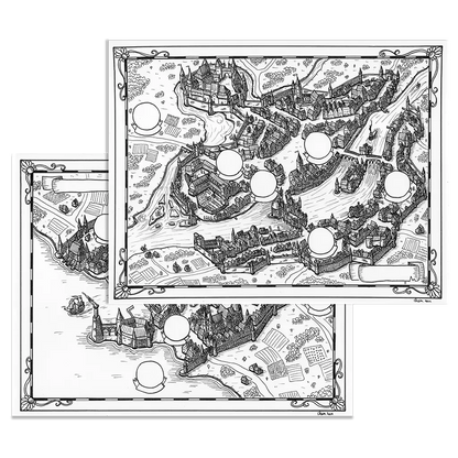 Box set of Worlds at a Glance: Towns & Villages