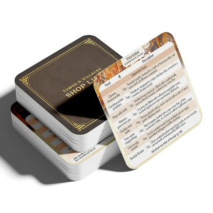 Box set of Worlds at a Glance: Towns & Villages